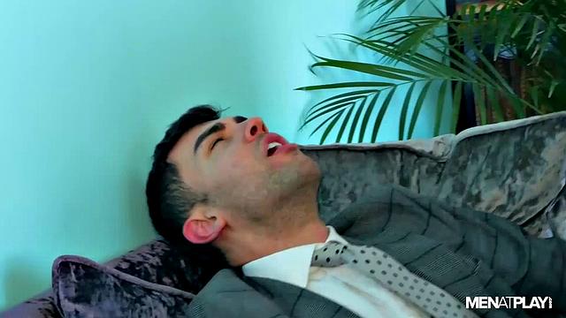 hot gay neighbor drops by for a steamy hookup