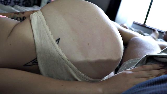 POV stepdaughter sucking taboo dick and getting stuffed