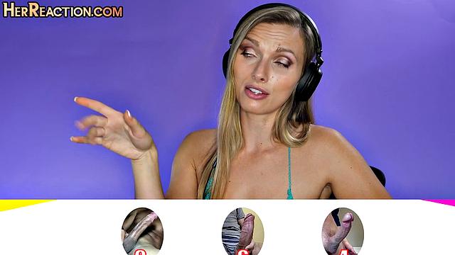 Reaction watching guys jerking