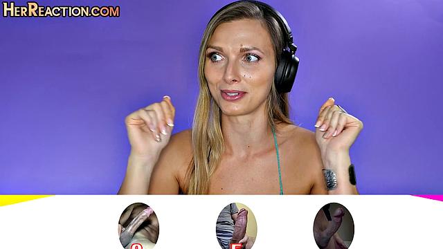 Reaction watching guys jerking