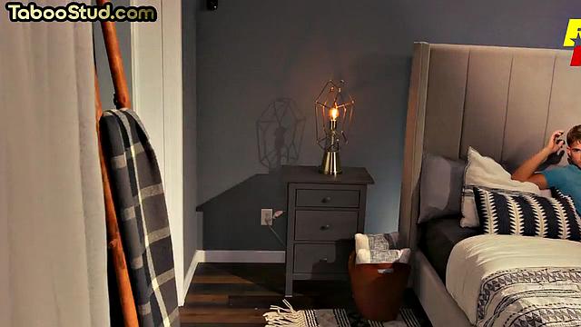 Handsome stud doggystyled by lover