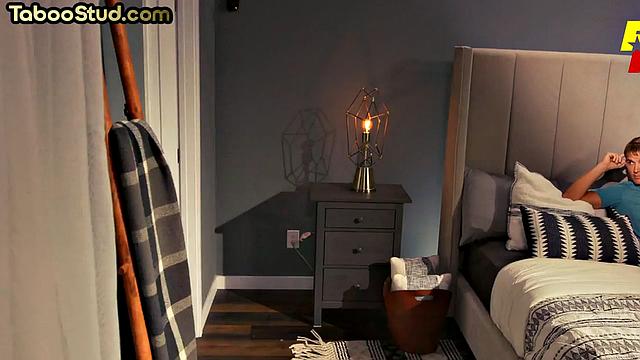 Handsome stud doggystyled by lover