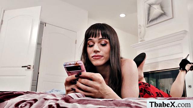 Side banging the ass of my hot TS sugarbaby