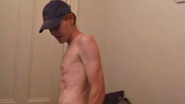 Dane Will relaxes after skateboarding, posing and fingering his ass for the camera.