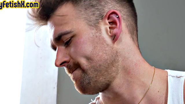 Fisting stud fucks roommate's greedy ass in cell