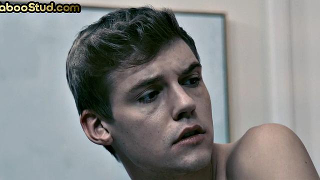 Taboo gaydaddy barebacks stepson while voyeur watching