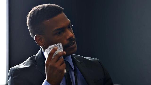 Police detective gets barebacked by inmate in interrogation room