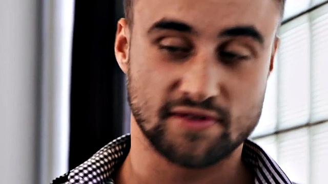 Cute strapon bisex babe sucks cock and fucks in 3way