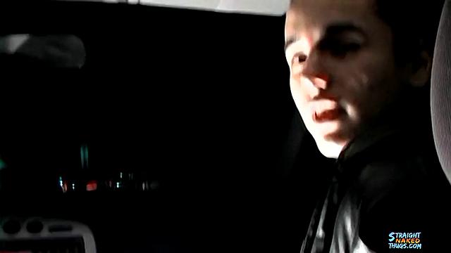 Straight Guys Rub One Out in Car and Cum in Public - Bily da Kidd &amp;amp;amp; Wiley