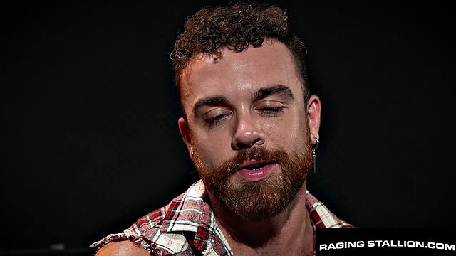 Beefy Hairy Dady Rails Muscly Jock In Parking - RagingStallion