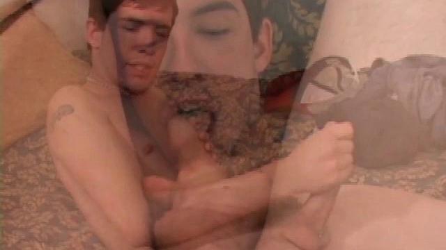 After stripping naked, Cameron strokes his big dick and gives himself a little head. After some serious jerking off, and a lot of edging, he pumps out a messy load of warm cum.