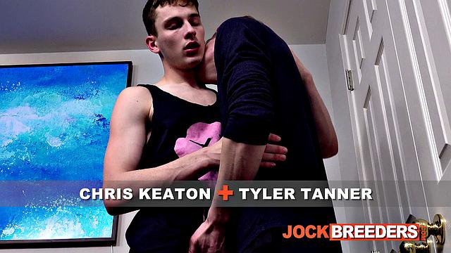 chris keaton проверяет, как долго tyler tanner сможет держать её во рту