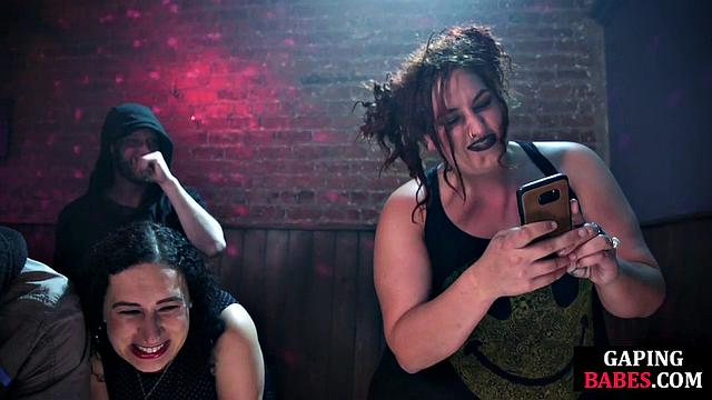 Horny lesbian fingered by her GF