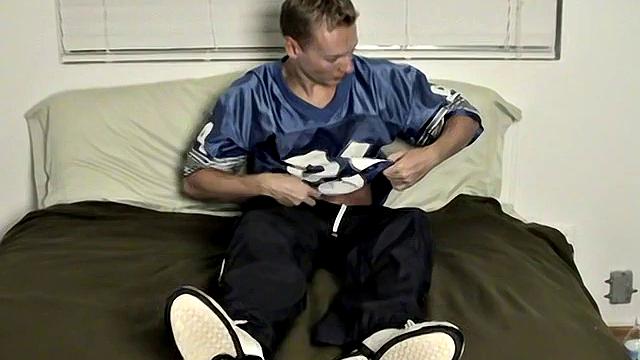 Hot Jock Gregory Unloads Hard - Gregory