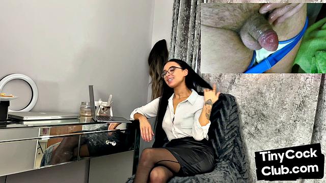 SPH solo dom shows and makes fun of small dickies