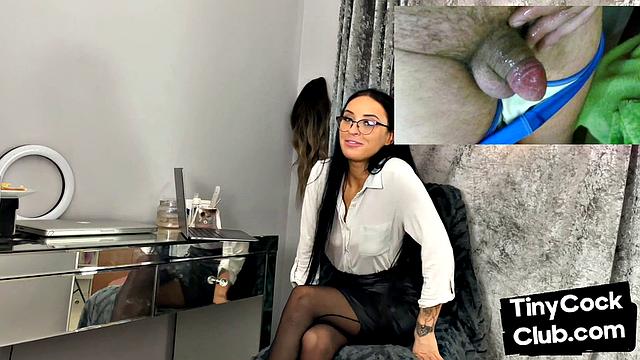 SPH solo dom shows and makes fun of small dickies