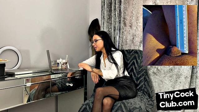 SPH solo dom shows and makes fun of small dickies