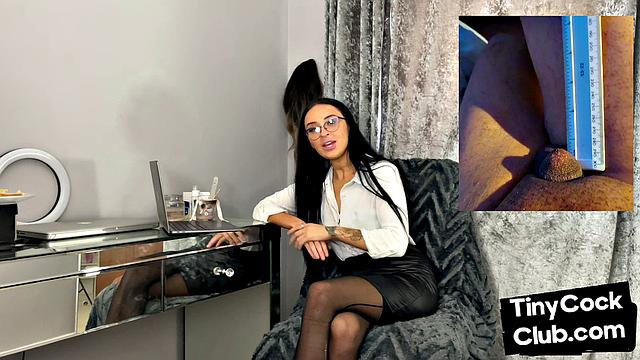 SPH solo dom shows and makes fun of small dickies