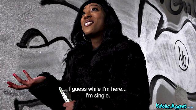 Perfect Ebony Bouncing