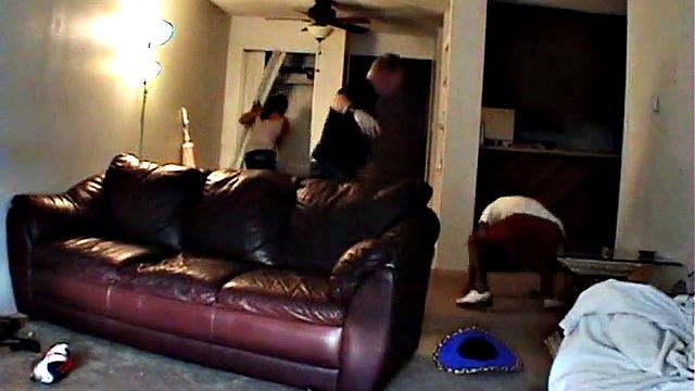 Cheating teen caught sucking on cock