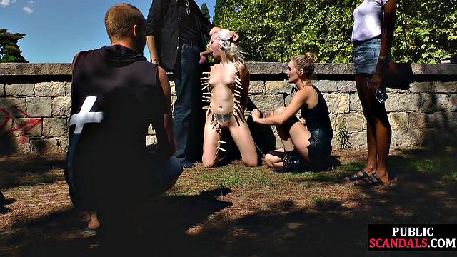 Public amateur bonded outdoors