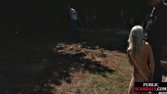 Public amateur bonded outdoors