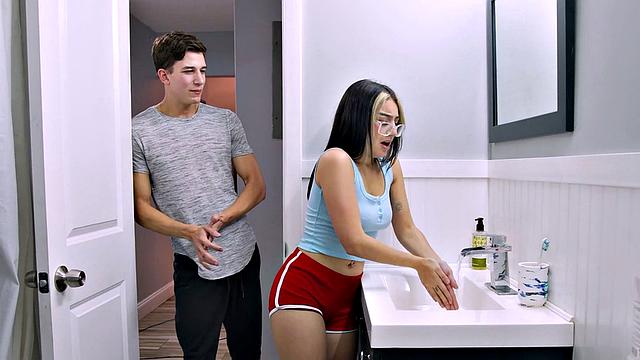 Hey stepsis feel like pizza and a movie?