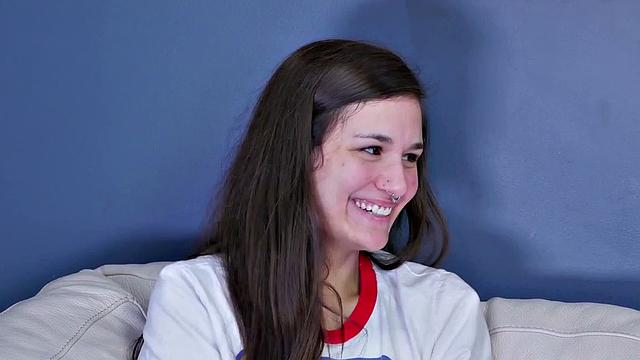 Cosplay cutie anally pounded while suspended