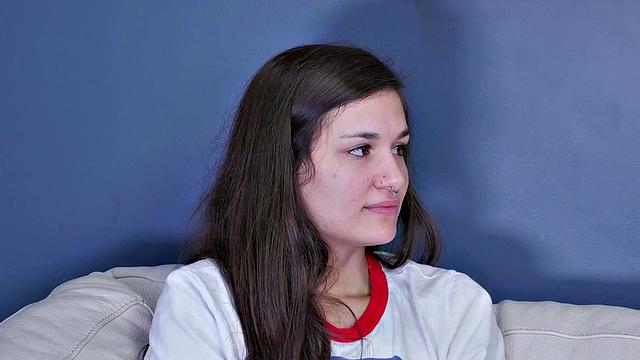 Cosplay cutie anally pounded while suspended