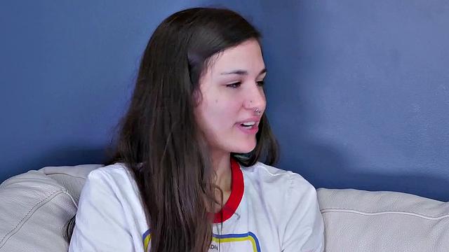 Cosplay cutie anally pounded while suspended