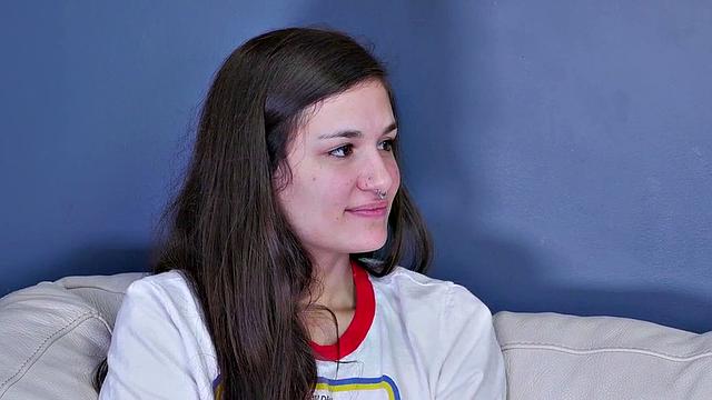 Cosplay cutie anally pounded while suspended