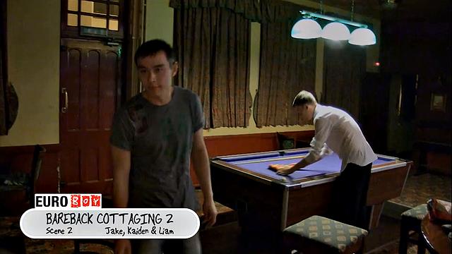 Jake, Kaiden & Liam Fuck In A Bathroom - Jake Zhang, Kaiden Spencer & Liam Diamond