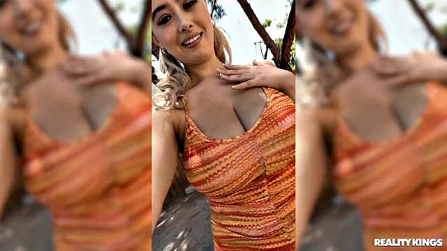 Bike Riding Babe Just Wants Public Bang