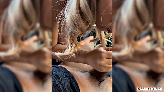 Bike Riding Babe Just Wants Public Bang