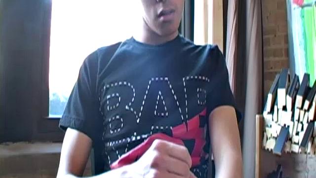 Meet 18 year old Brandon Cyler, a Latino super cutie from Chicago. He is 120 lbs, with black hair, brown eyes, a gorgeous 7 inch dick and the cutest, most smile you've ever seen. But in reality he's far from innocent.