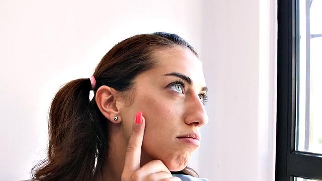 Petite babe gets doggystyled after bj