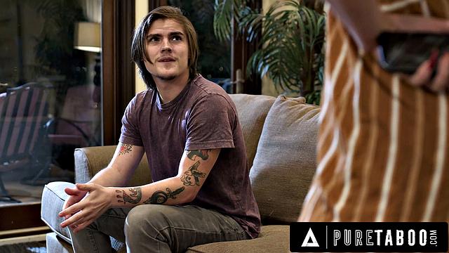 PURE TABOO Angry Lauren Phillips Catches Virgin Stepson Snooping Where He Shouldn't Be