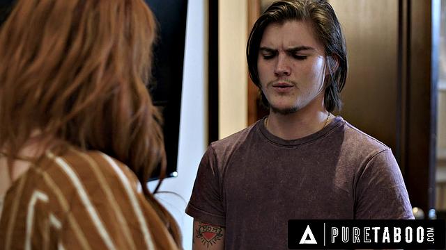 PURE TABOO Angry Lauren Phillips Catches Virgin Stepson Snooping Where He Shouldn't Be