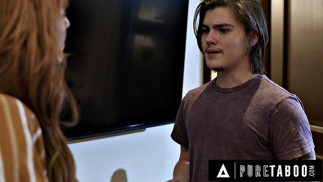 PURE TABOO Angry Lauren Phillips Catches Virgin Stepson Snooping Where He Shouldn't Be