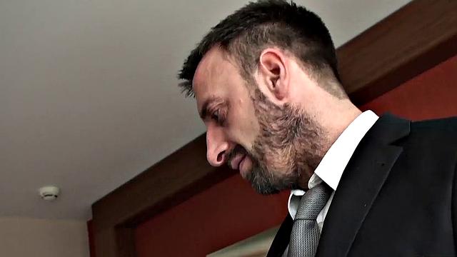 SPASCALSSUBSLUTS - Busty maid Lucy Lane torn by dom cock