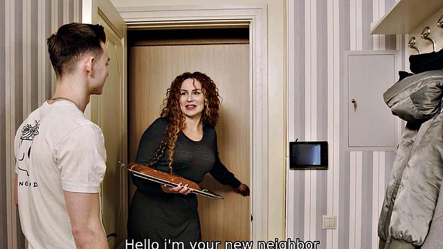 SHAME4K. Dude licked and fucked curly-haired mature Tanya Foxxx in the kitchen