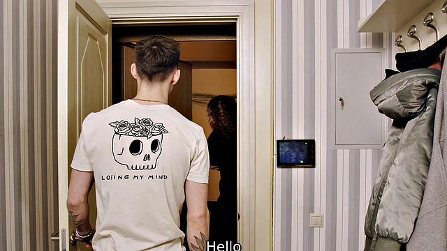 SHAME4K. Dude licked and fucked curly-haired mature Tanya Foxxx in the kitchen