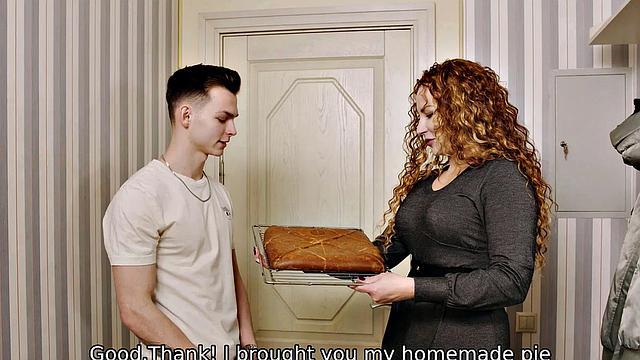 SHAME4K. Dude licked and fucked curly-haired mature Tanya Foxxx in the kitchen