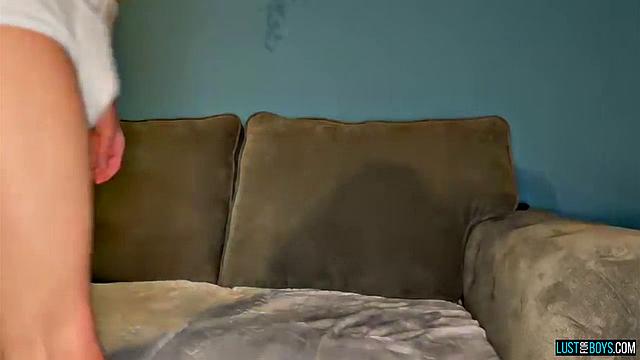 Jerking Off on the Sofa with Malachi - Malachi Cooper