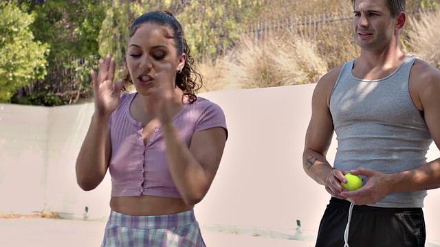 A kinky milf get her wet pussy pounded by a huge cock in cowgirl position