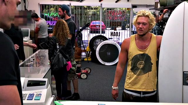 Real straight surfer bummed by hunk