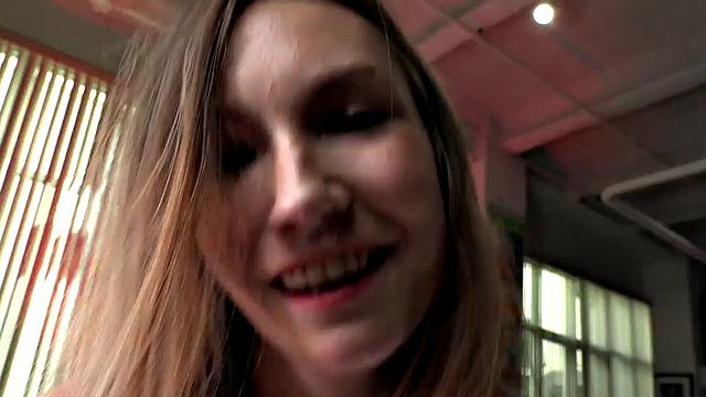 Handjob lover teasing passionate before big facial