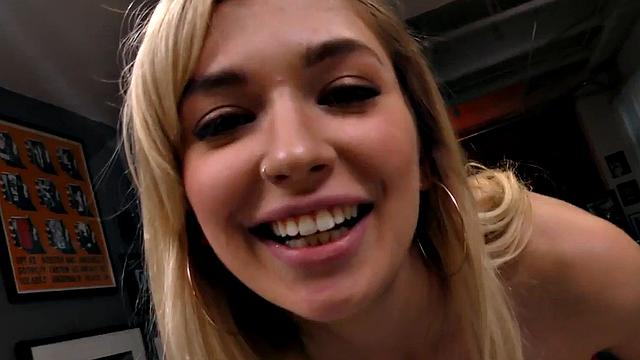POV skinny 21yo GF missionary fucked while talking dirty
