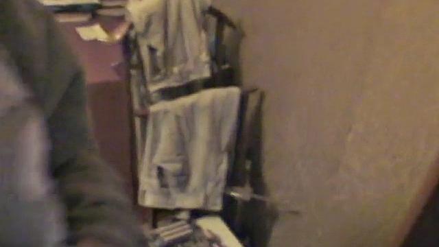 Horny college teen rides hard dick in dorm