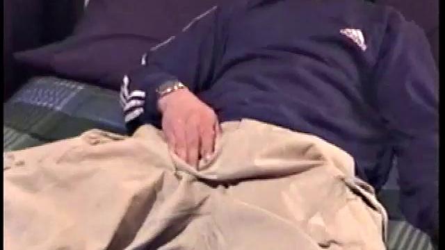 Even when he's fully dressed you can tell that Nicoya is heavily tattooed. Nicoya gets right to it, working up a pretty good bulge inside his boxers. By the time he takes off his cap and really grabs his dick, he's already leaking